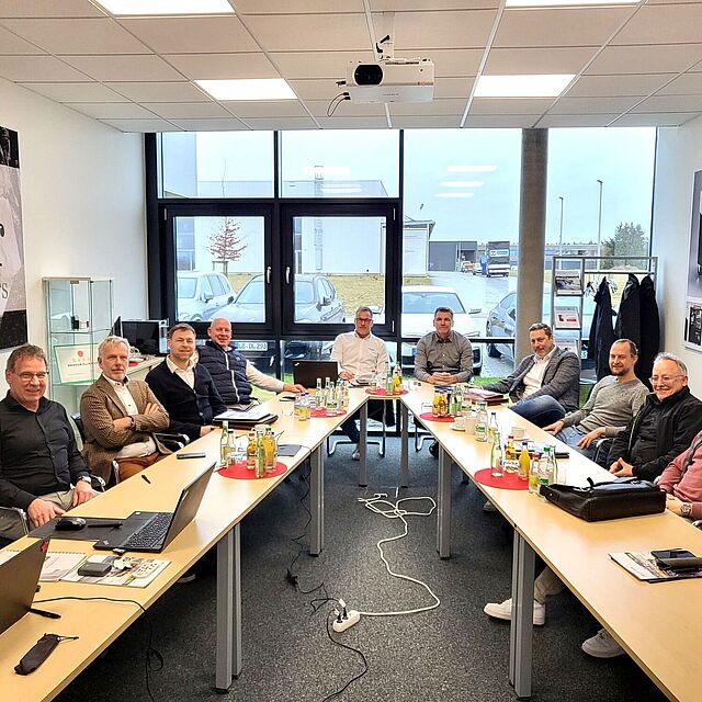 Citizen Machinery Europe zur Vertriebsschulung bei Müller Hydraulik